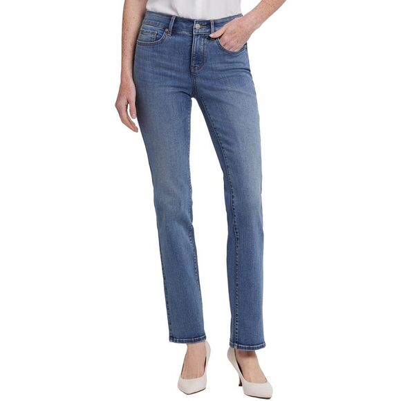 NYDJ Pants - Nydj Womens  Petite Marilyn Majorca Bay Straight Leg Jean
